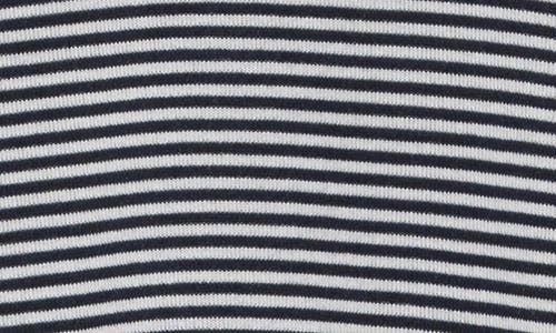 Shop Rag & Bone Lea Crewneck T-shirt In Navy Stripe