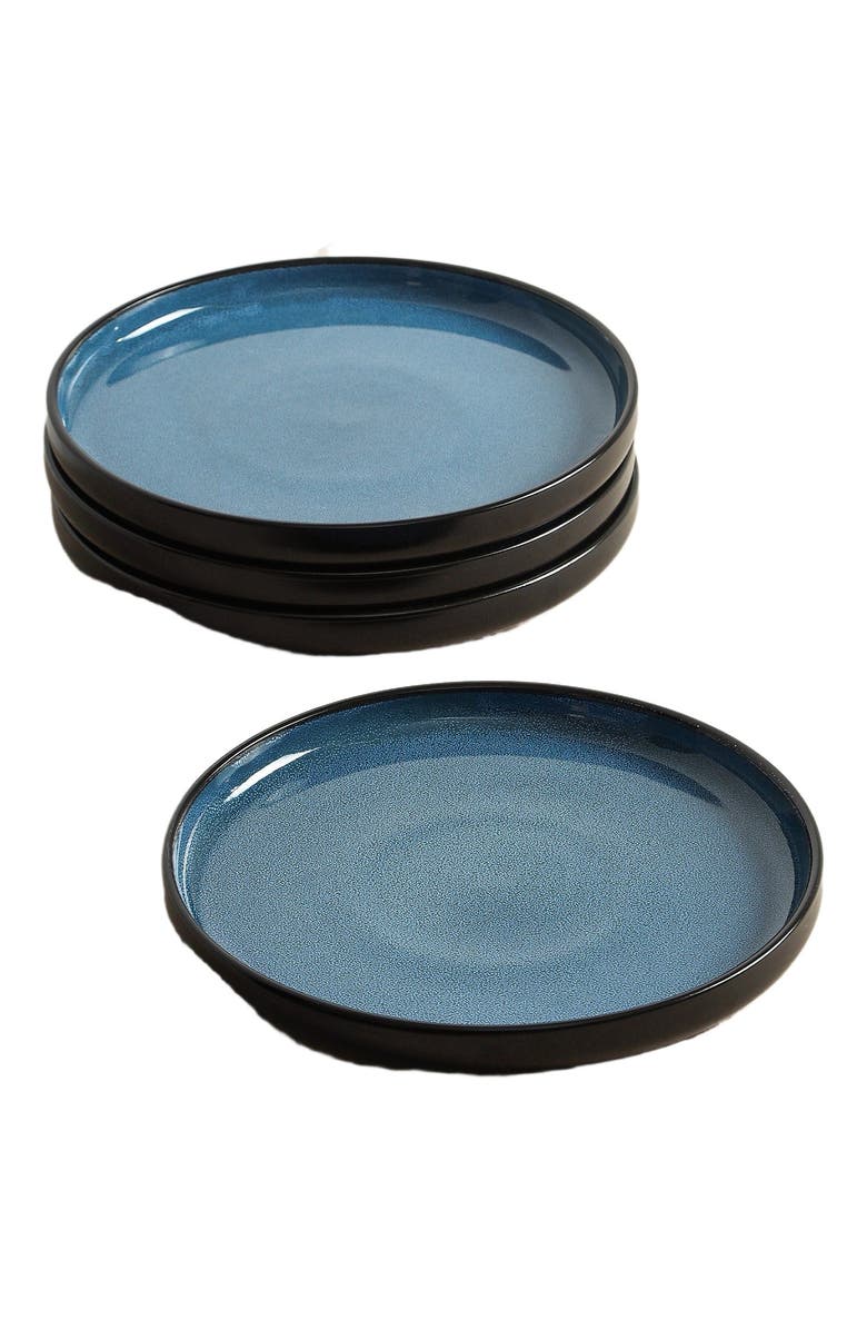 Stone Lain Lagoon Stoneware 24-Piece Dinnerware Set, Alternate, color, Blue