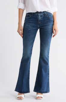 AG Angeline Mid Rise Flare Jeans