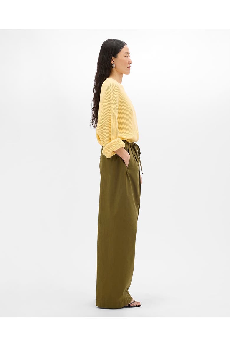 Draped Crew Knit, Alternate, color, Sun