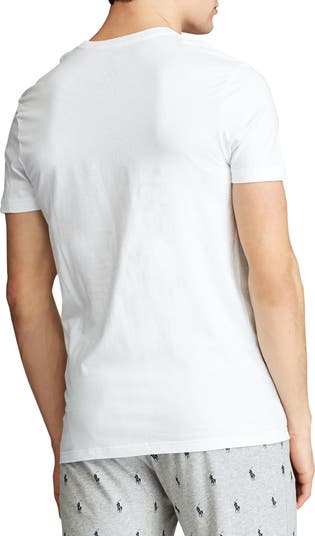 5-Pack Relaxed Fit Logo Embroidered Crewneck Undershirts