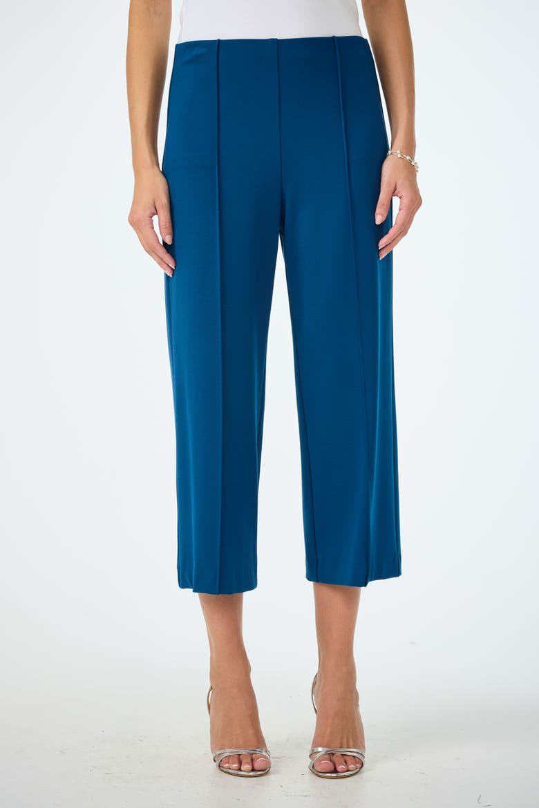Santo Ponte Cropped Wide Leg Pant, Main, color, Burle Blue