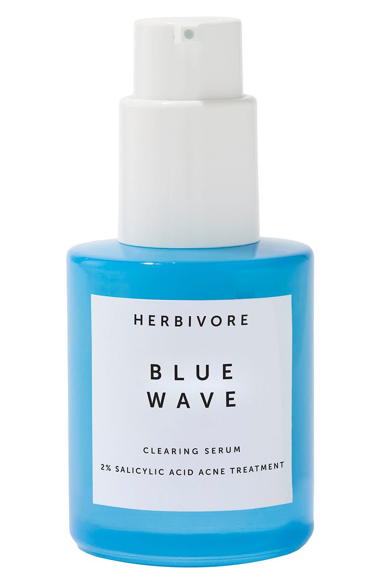 Herbivore Botanicals Blue Wave 2% Salicylic Acid Acne Treatment Serum, Main, color, 