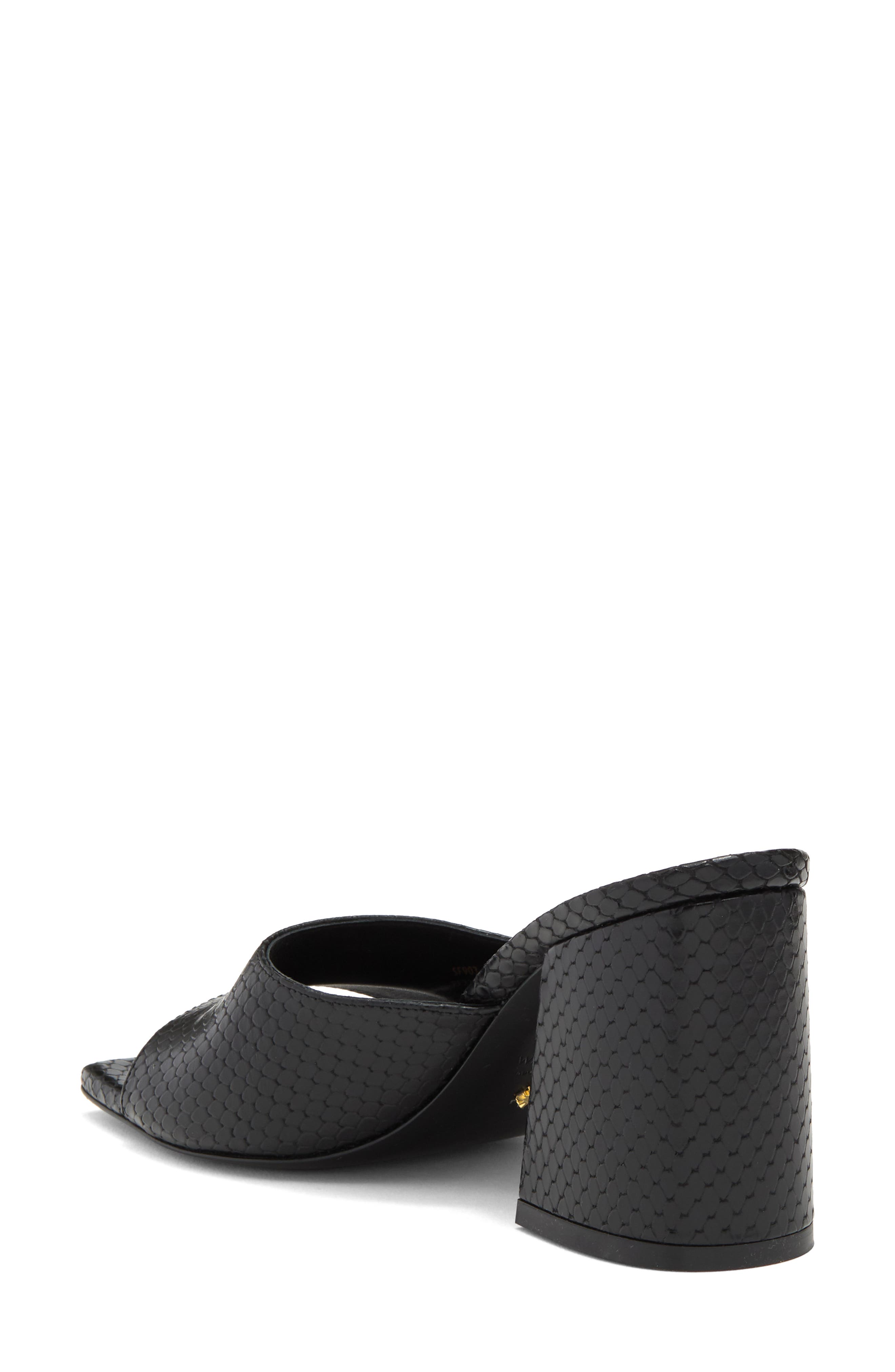 Stuart Weitzman Tia 85 Flare Block Sandal, Alternate, color, 