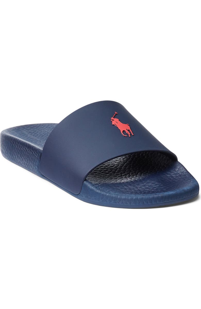 Polo Ralph Lauren Polo Slide Sandal, Main, color,