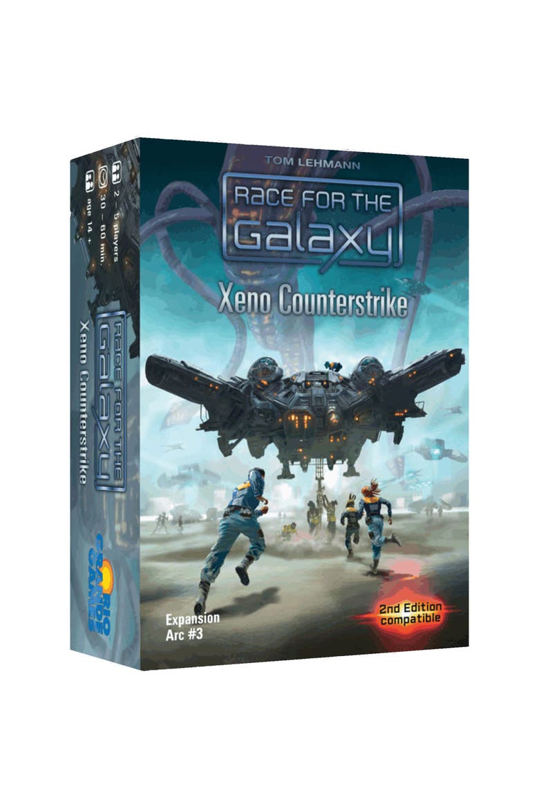 Race For The Galaxy Expansion Board Game, Main, color, Multicolored