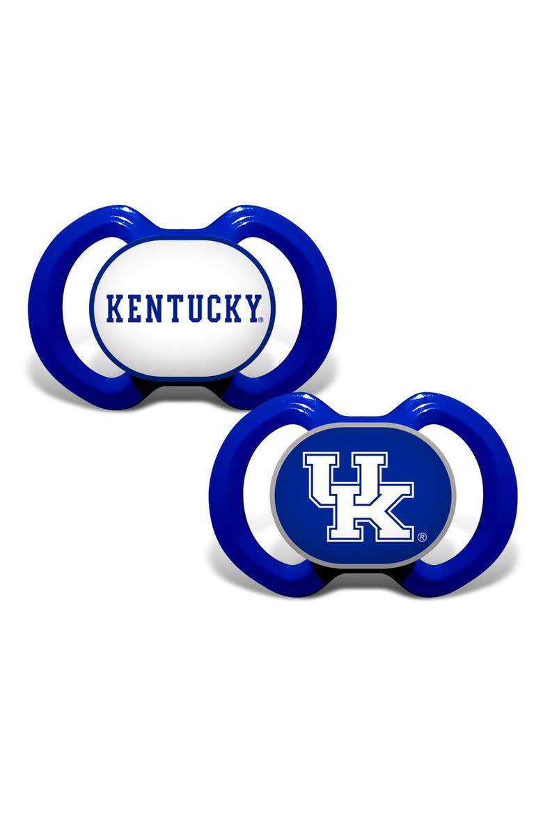Kentucky Wildcats Pacifier 2-Pack, Main, color, Multicolor