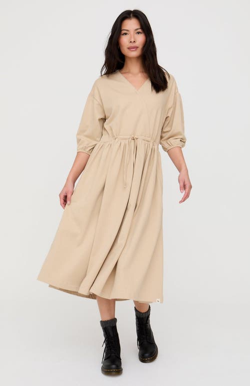 Turtledove London Organic Cotton Belle Dress In Neutral