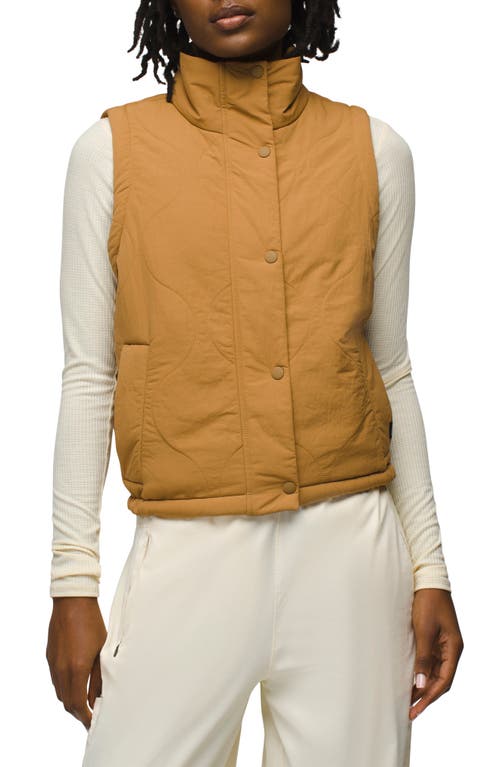 prAna Encinitas Quilted Vest in Earthbound 