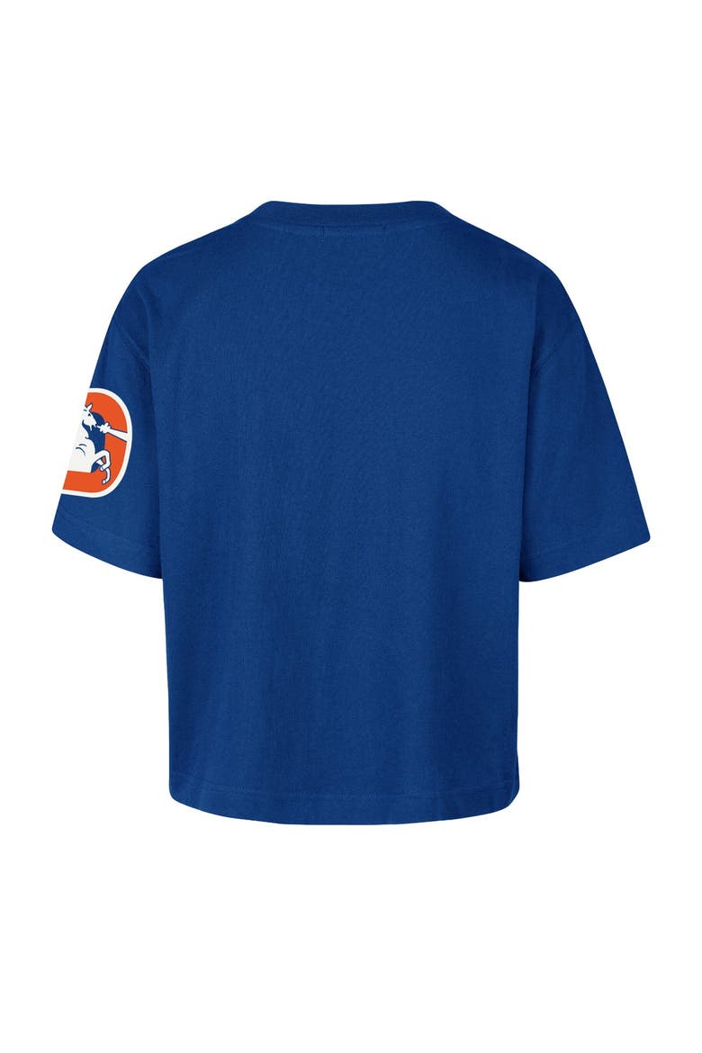 Women's '47 Royal Denver Broncos Call Out Reed City T-Shirt, Alternate, color, Royal