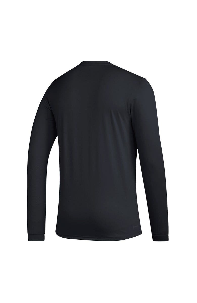 adidas Men's adidas Black Houston Dynamo FC Club DNA Long Sleeve AEROREADY T-Shirt, Alternate, color, 