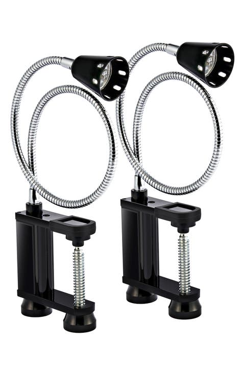 2-Pack 360 Degree Flexible LED BBQ Grill Lights