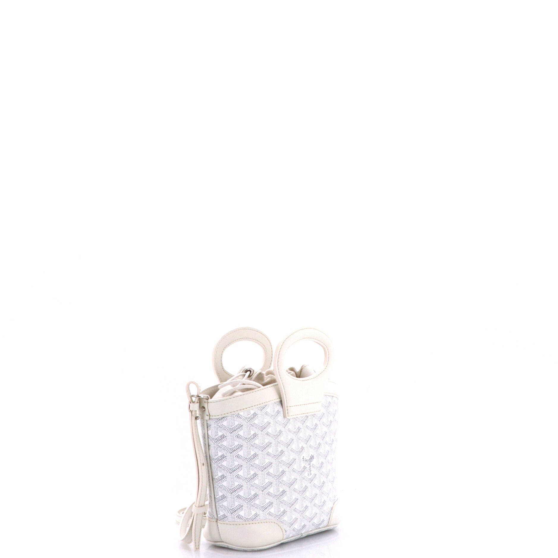 Beluga Bag Coated Canvas Mini, Alternate, color, White