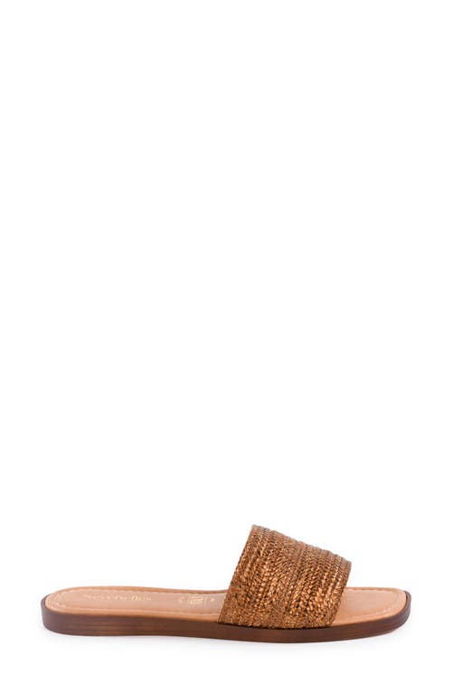 SEYCHELLES SEYCHELLES PALMS PERFECTION SLIDE SANDAL