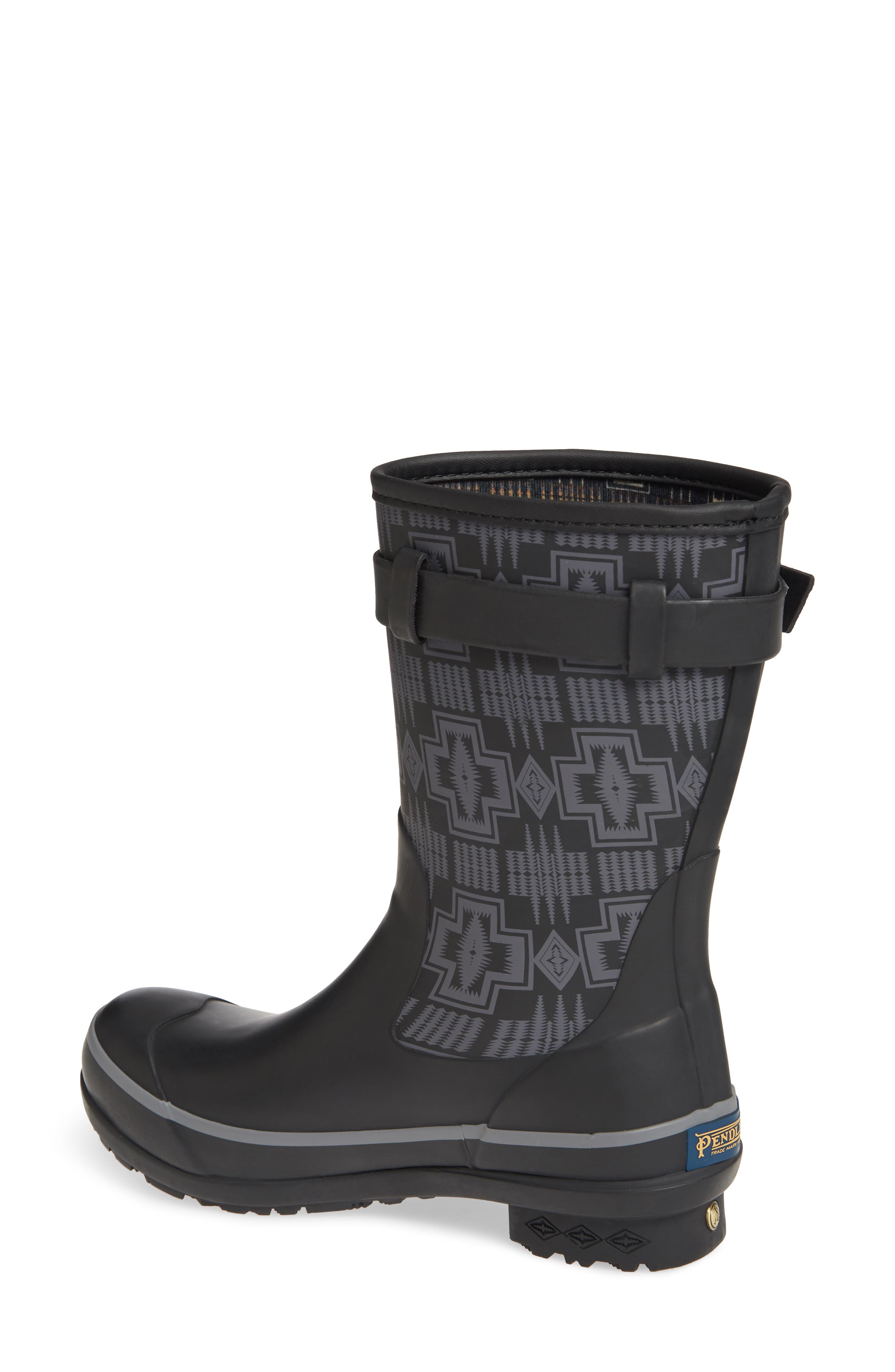 Pendleton Harding Waterproof Short Rain Boot, Alternate, color, 