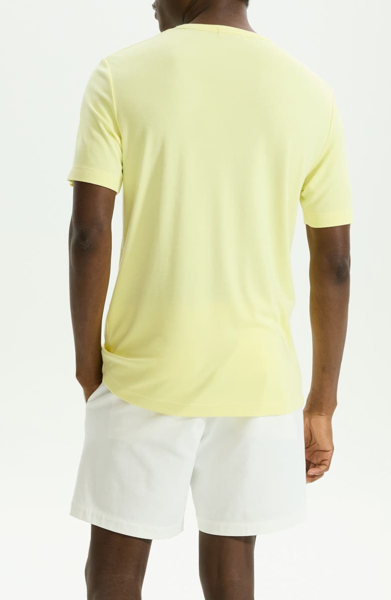 Theory Gaskell Solid Henley, Alternate, color, Citrus
