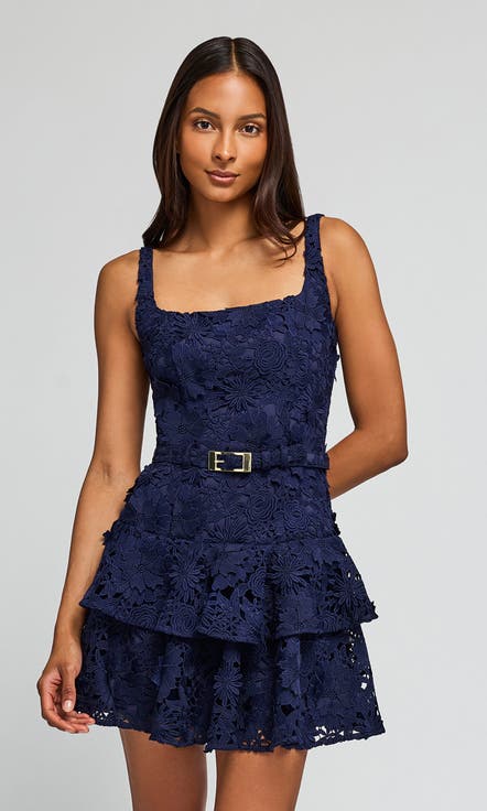 Lisette 3D Lace Dress