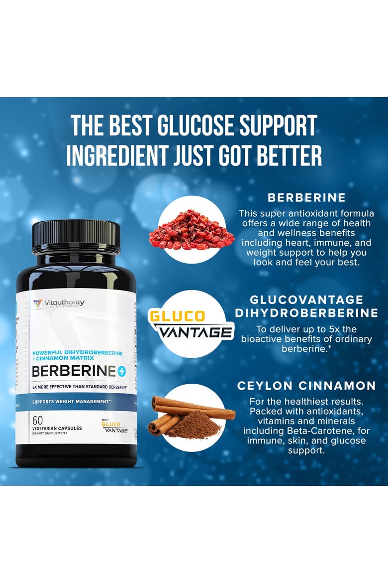 Berberine+ Capsules, 60ct, Alternate, color, No Color