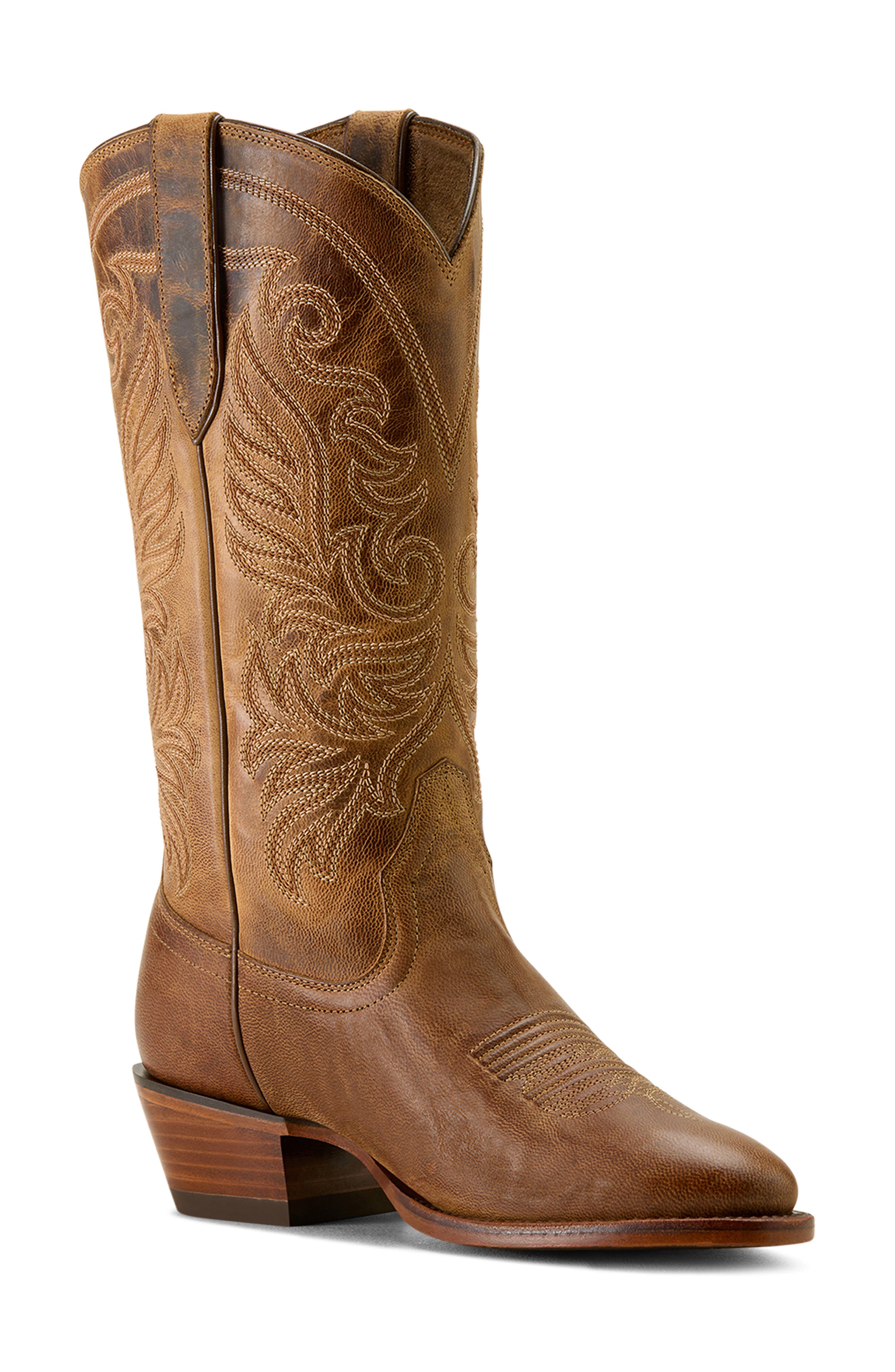 Ariat Louella Cowboy Boot, Alternate, color, Brown