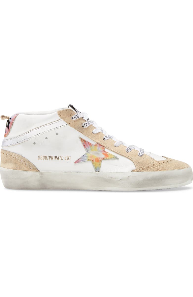 Golden Goose Mid Star Sneaker, Alternate, color,