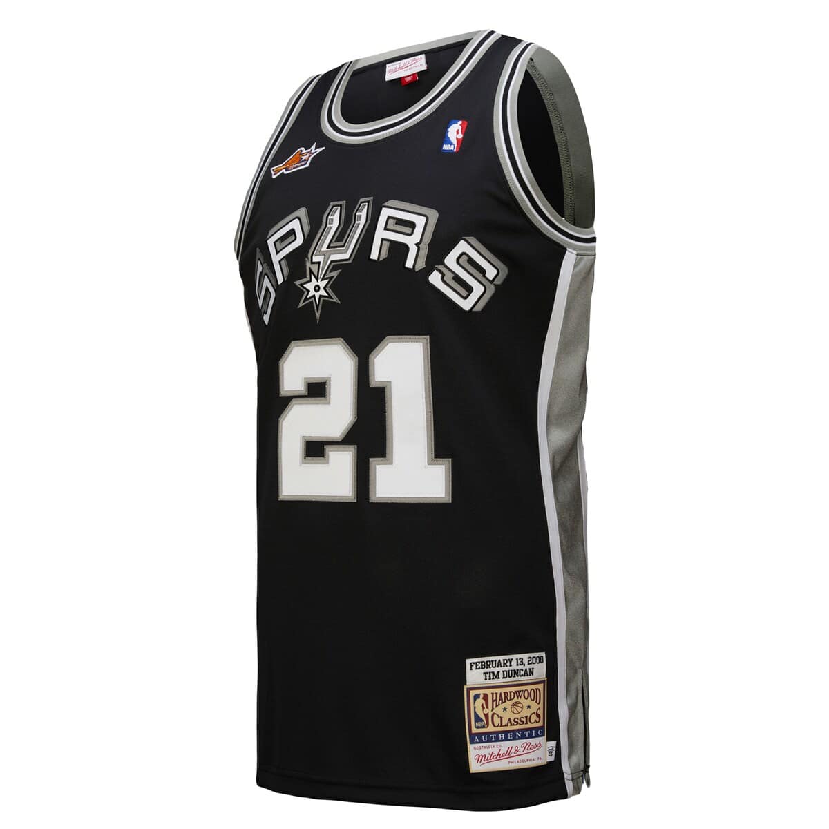 Mitchell & Ness Men's Mitchell & Ness Tim Duncan Black San Antonio