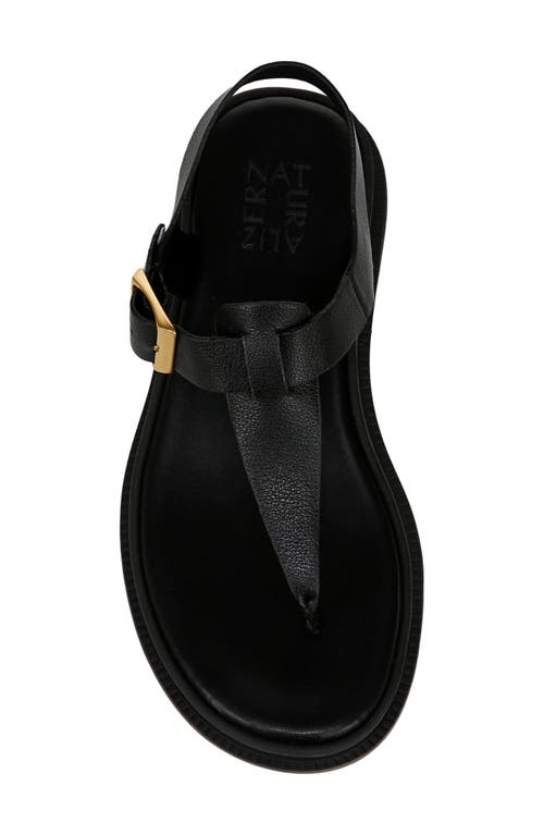 Naturalizer Alyssa T-strap Platform Sandal In Black