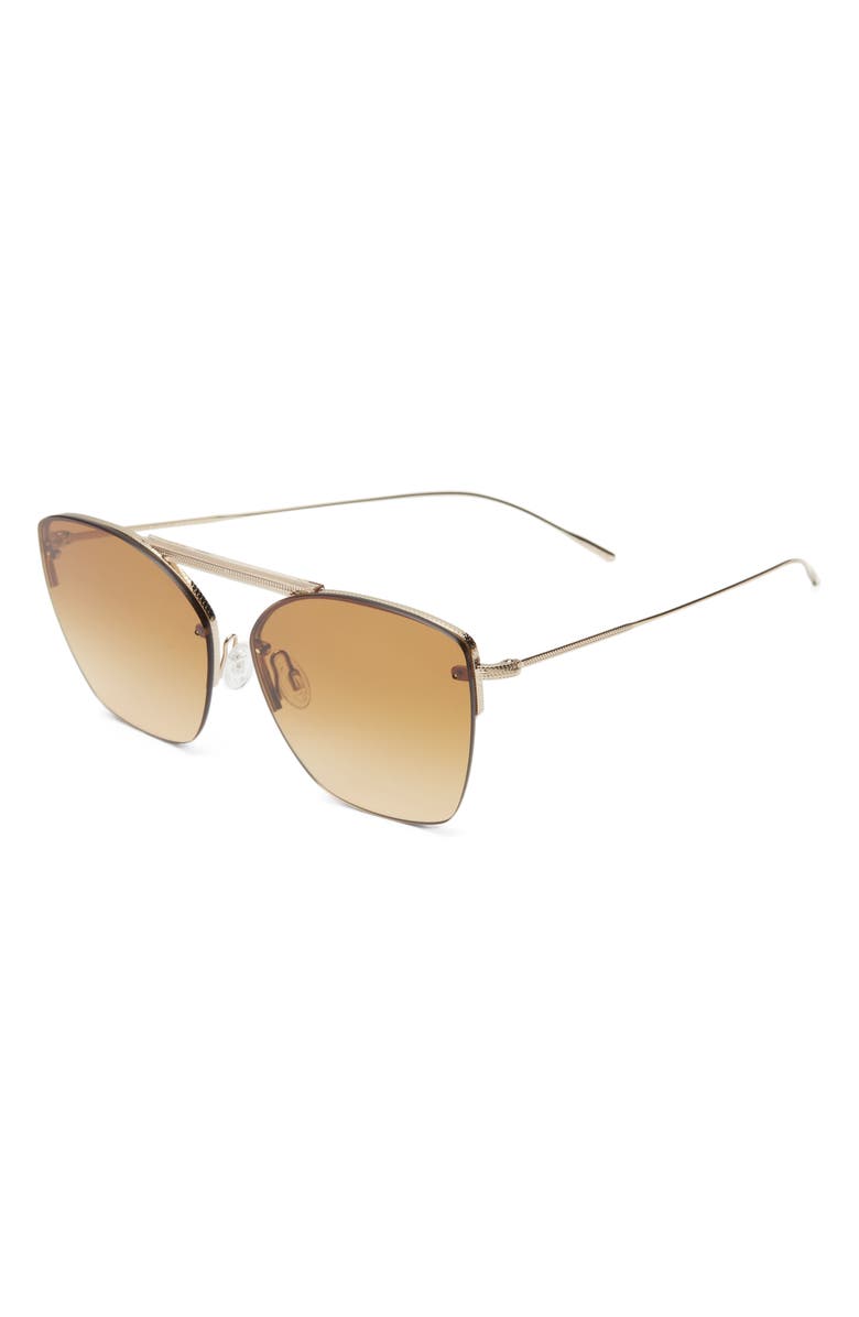 Oliver Peoples Ziane 61mm Gradient Mirrored Sunglasses, Alternate, color, 
