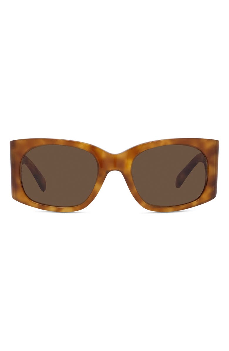 CELINE Triomphe 54mm Rectangular Sunglasses, Main, color,