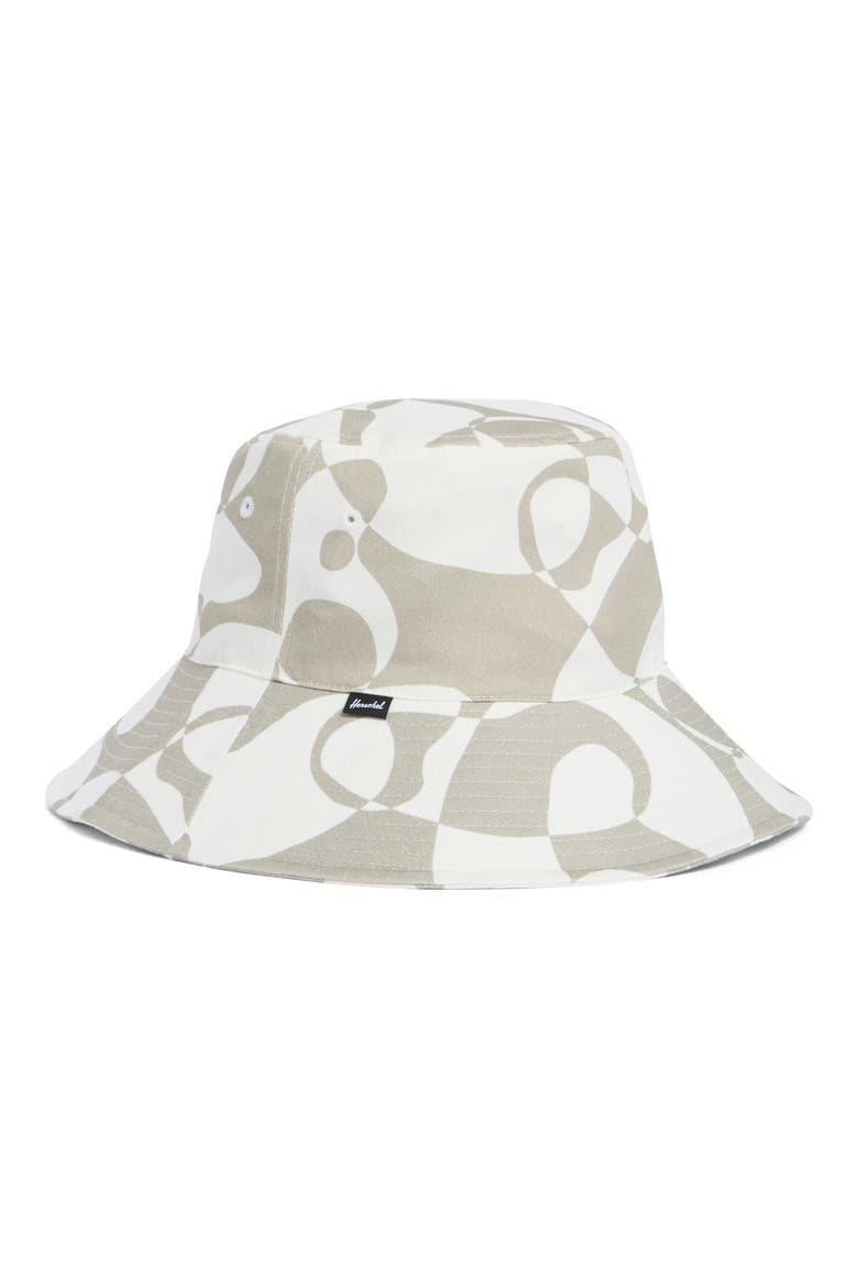 Maude Cotton Bucket Hat, Alternate, color, VISUAL VOIDS - ABBEY STONE