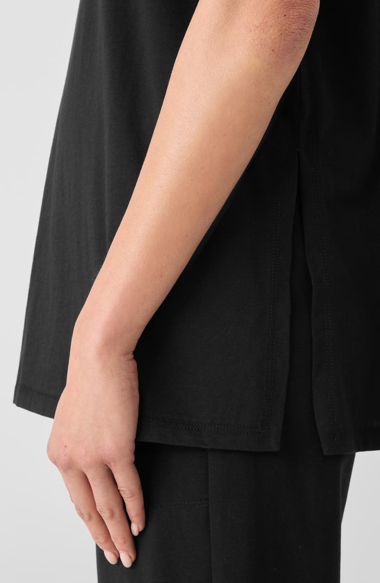 Eileen Fisher Crewneck Organic Cotton T-Shirt, Alternate, color, 
