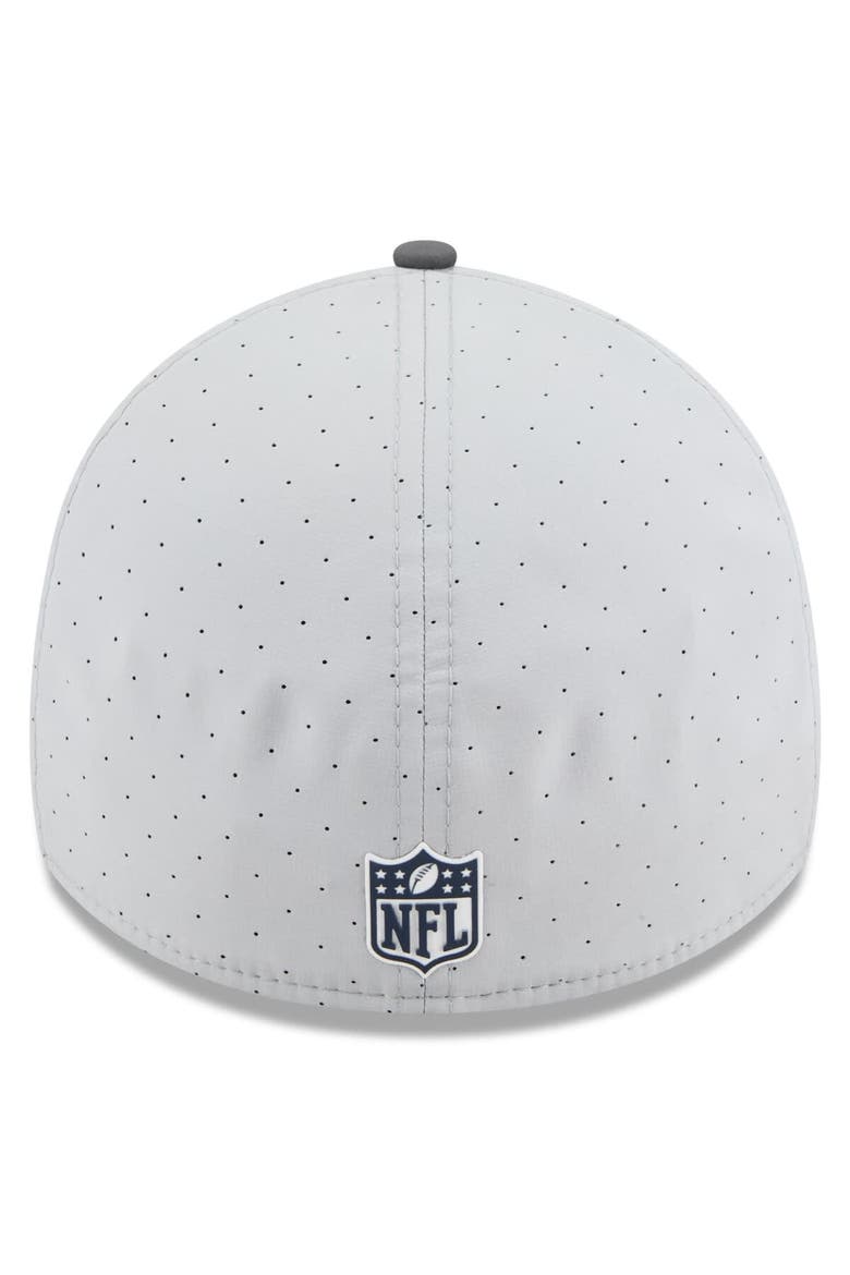 Men's New Era  Gray/Graphite Dallas Cowboys 2025 NFL Training Camp 39THIRTY Flex Hat, Alternate, color, Gray