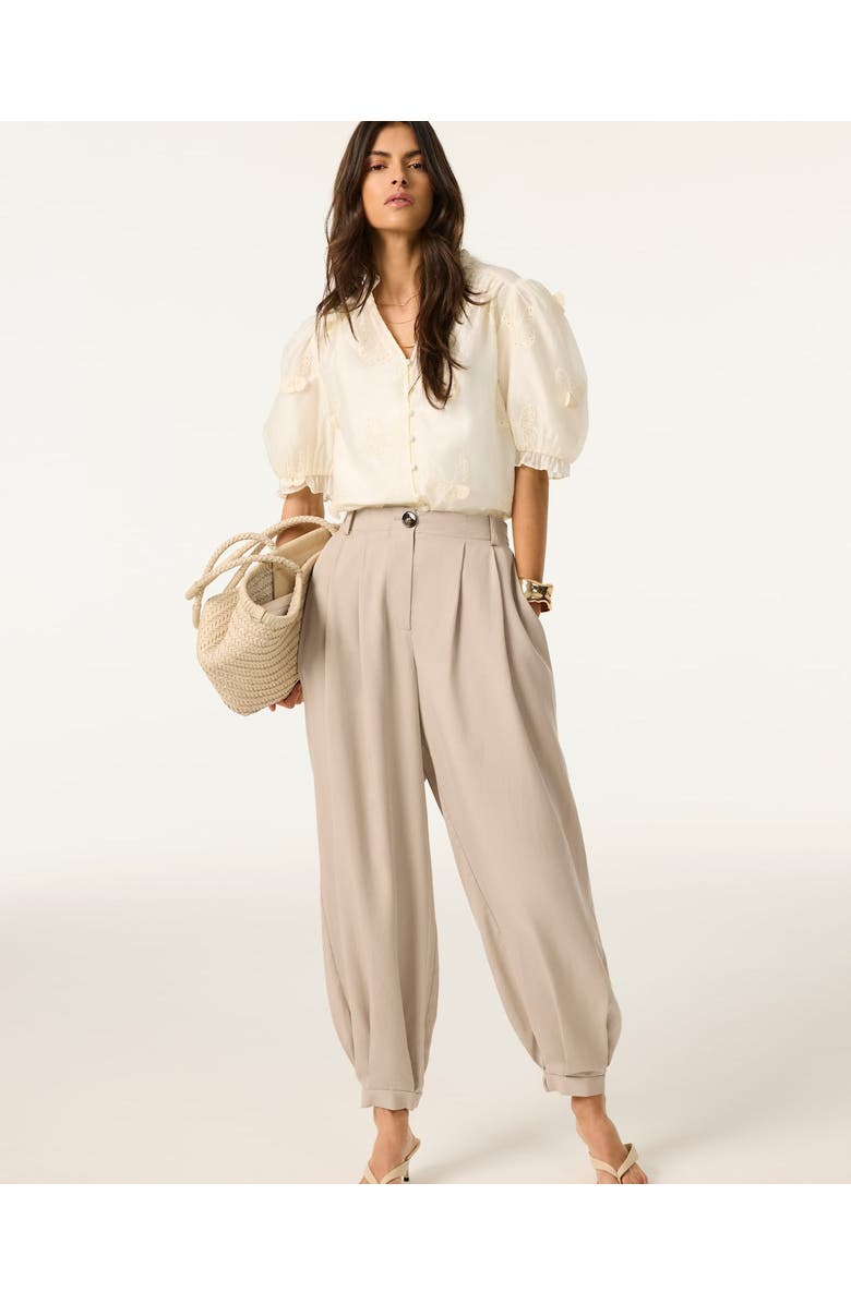 MINT VELVET Butterfly Detail Blouse, Alternate, color, White