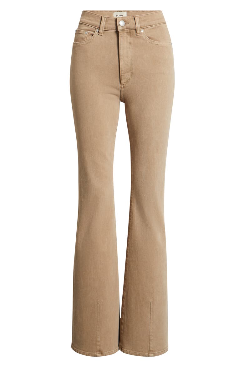 Bridget High Waist Bootcut Jeans, Main, color, DESERT