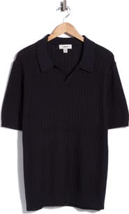 JASON WU Johnny Collar Textured Cotton & Cashmere Blend Knit Polo