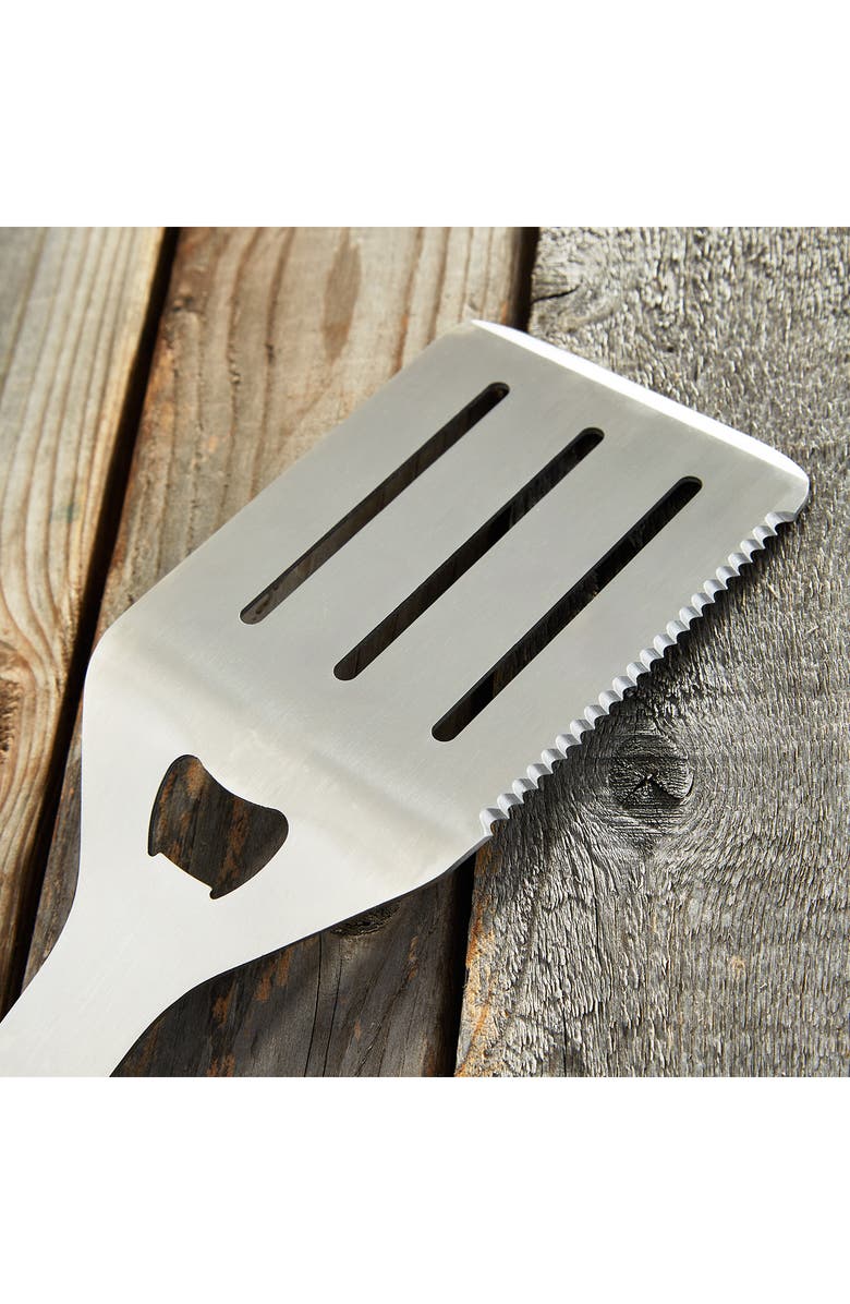 BergHOFF 16-Inch Barbecue Turner with Wood Handle, Alternate, color, Brown