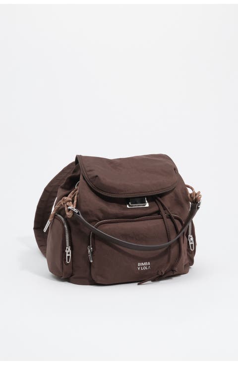 Nylon Pocket Backpack