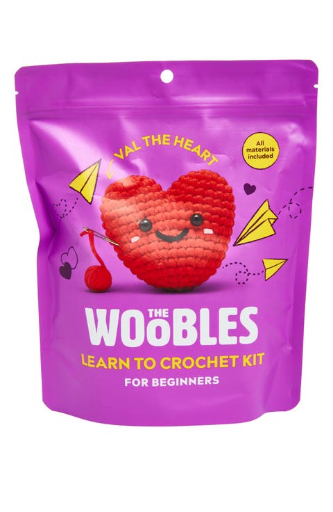 Val the Heart Learn to Crochet Kit
