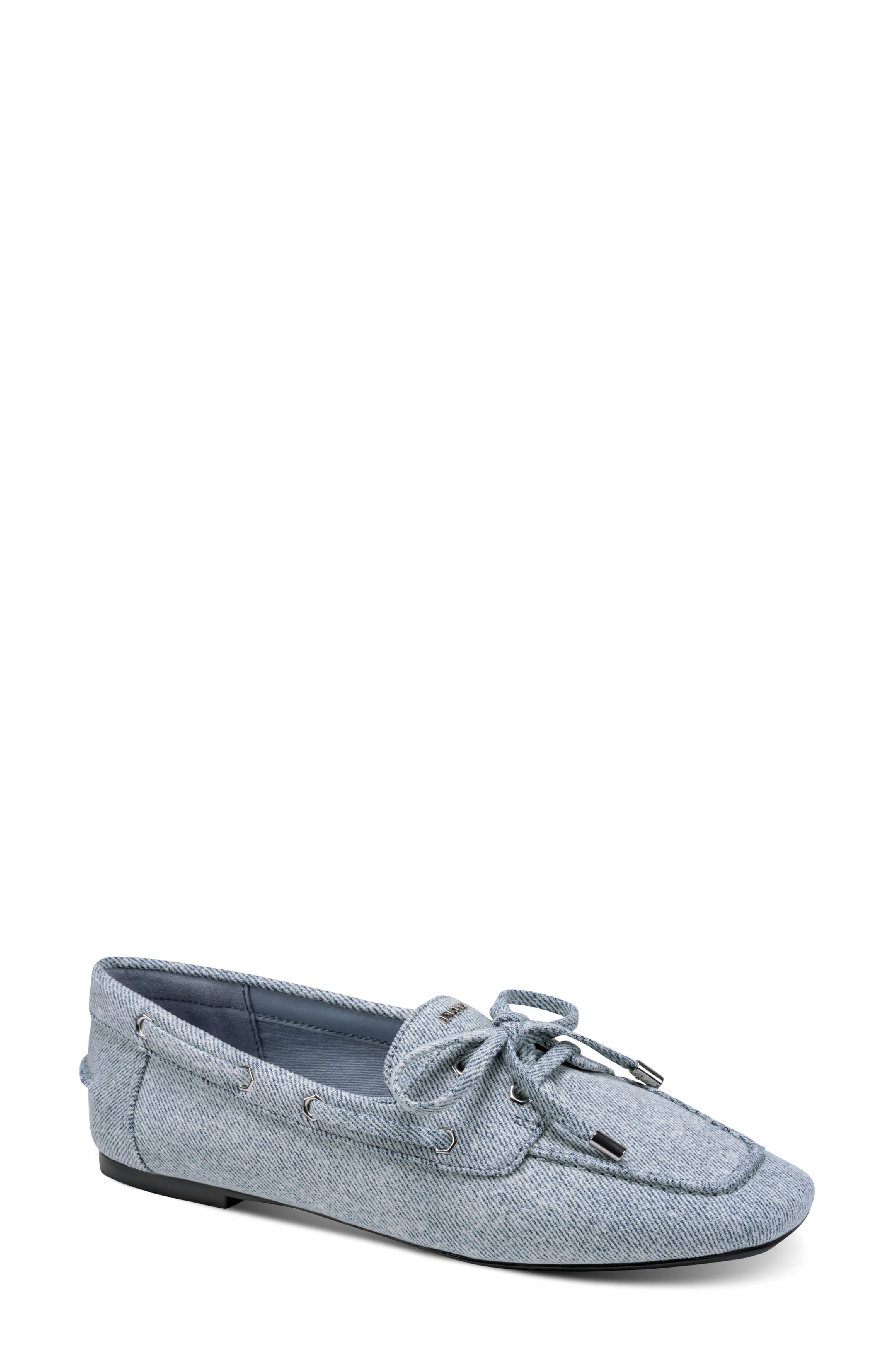 DKNY Delmar Boat Shoe, Main, color, Lt Blue