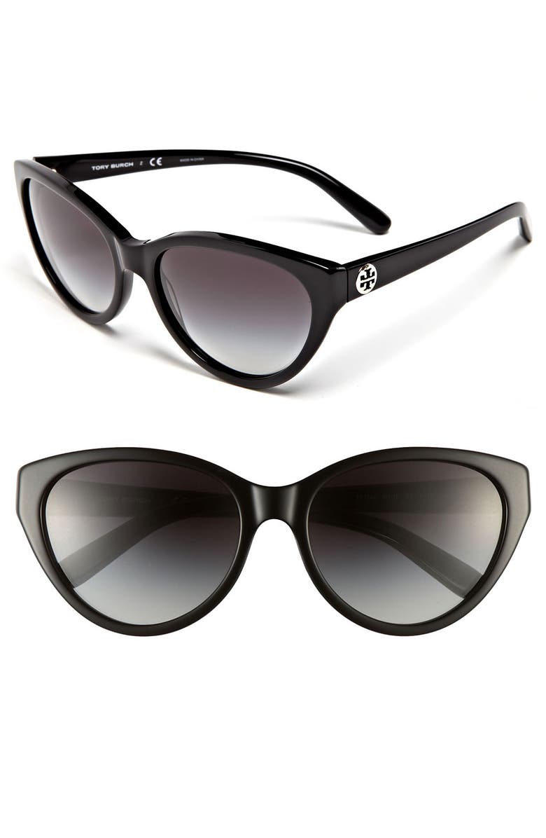 Tory Burch 57mm Retro Sunglasses, Main, color, 