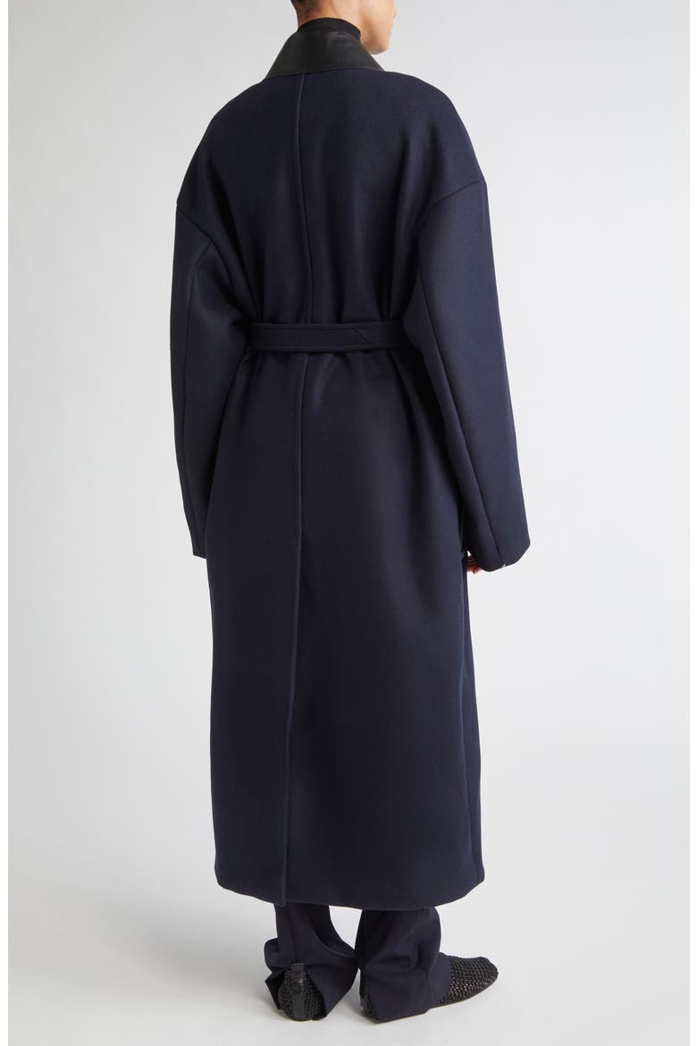 Gene Wool Belted Coat, Alternate, color, MIDNIGHT BLUE