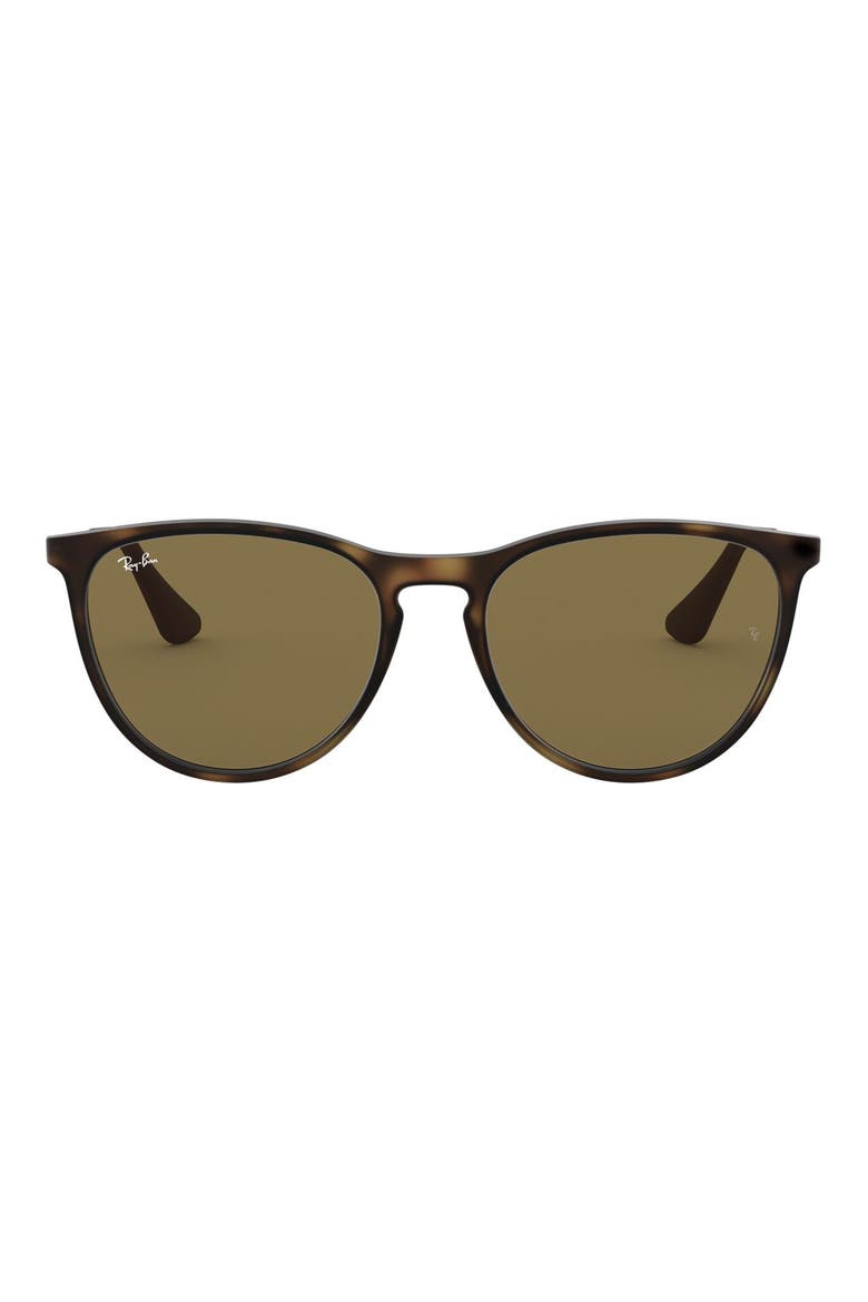 Junior 50mm Round Sunglasses, Main, color, HAVANA/ BROWN SOLID