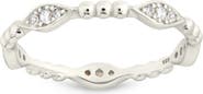 Sterling Forever Lydia Cubic Zirconia Bubble Ring
