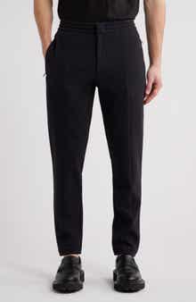 Emporio Armani Waffle Textured Cotton Blend Joggers