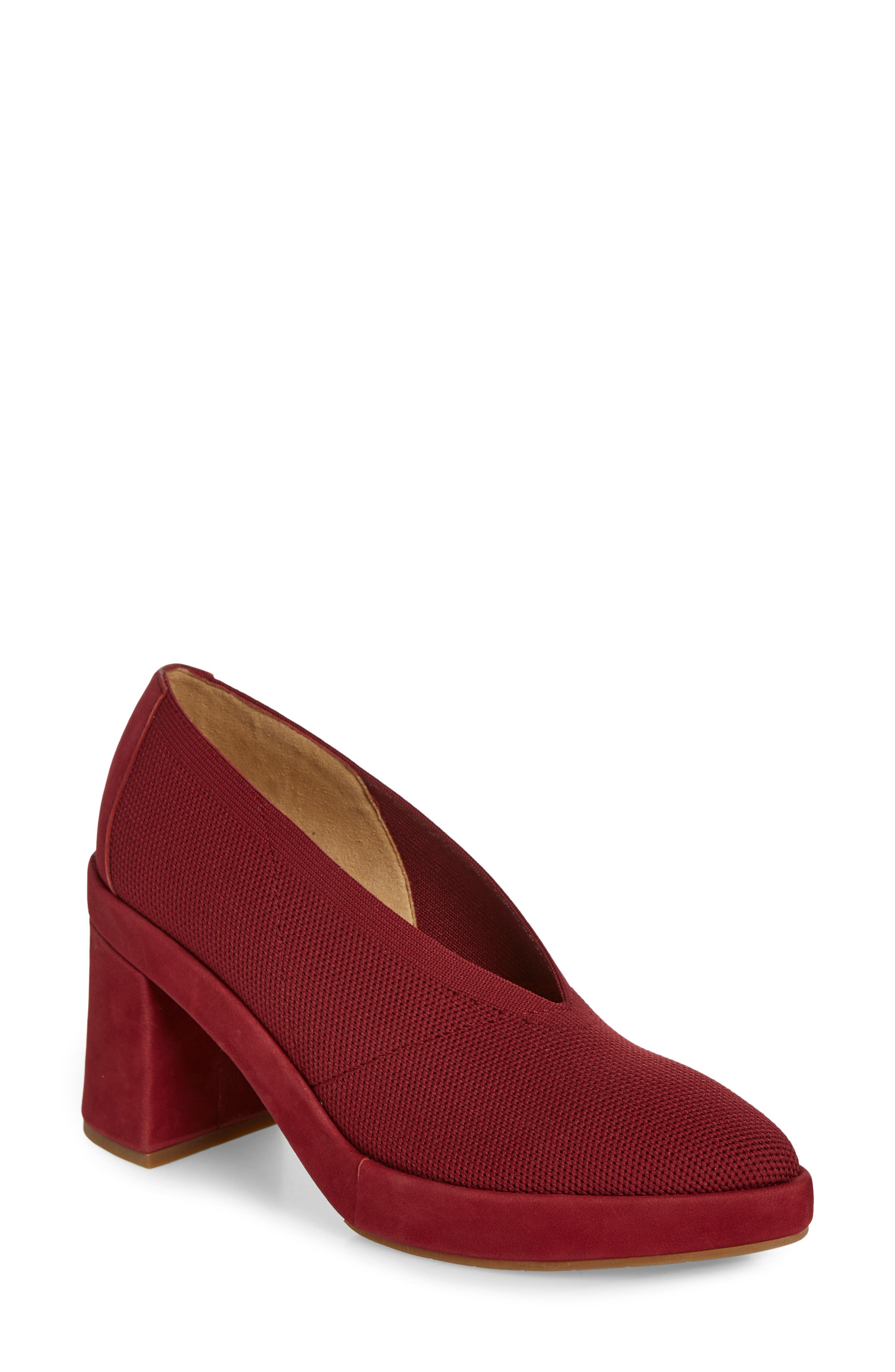 Signy Pump, Main, color, DEEP CLARET