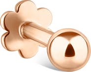 MARIA TASH Ball Single Threaded Stud Earring