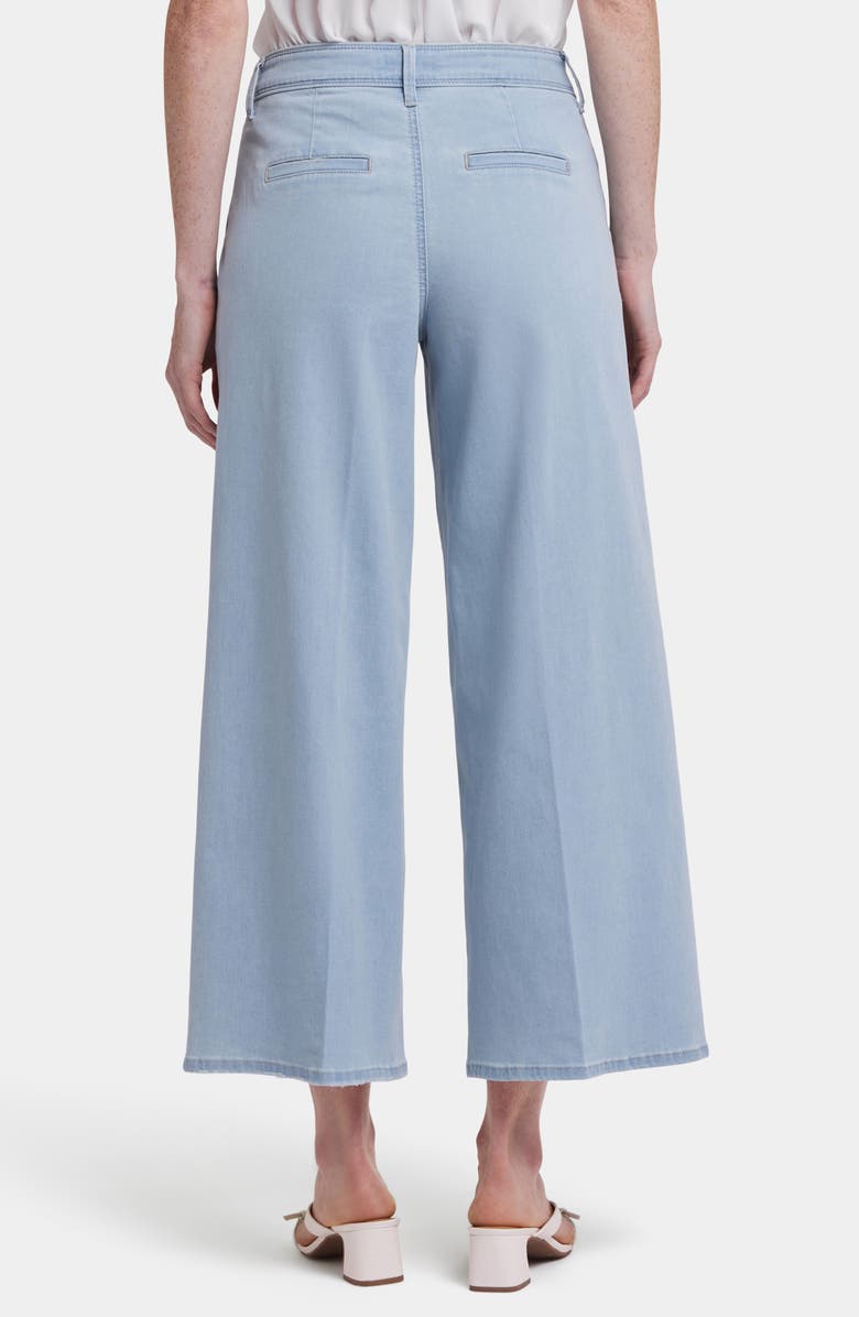 NYDJ Mona High Waist Crop Wide Leg Jeans, Alternate, color, Clear Waters