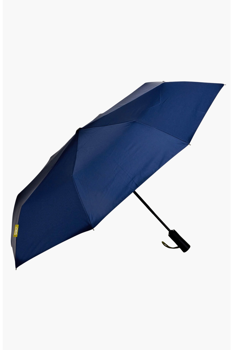 Compact Umbrella with Automatic Open-Close Function, Main, color, Navy