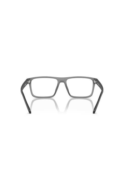 Arnette 55mm Square Optical Glasses In Gray