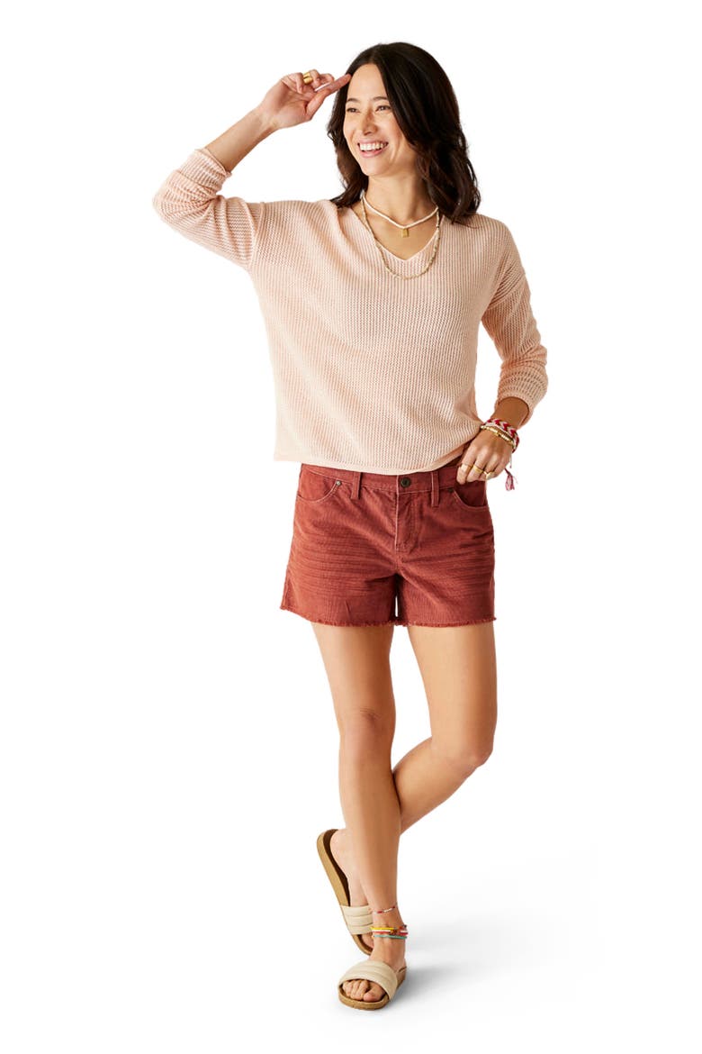 Oahu 4-Inch Shorts for Women in Dawn, Alternate, color, Penny
