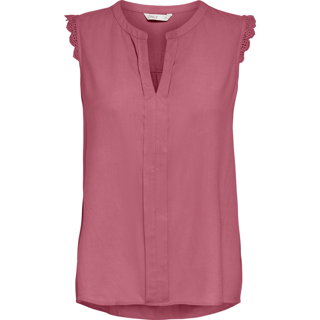 Only Onlkimmi Sleeveless Top In Pink